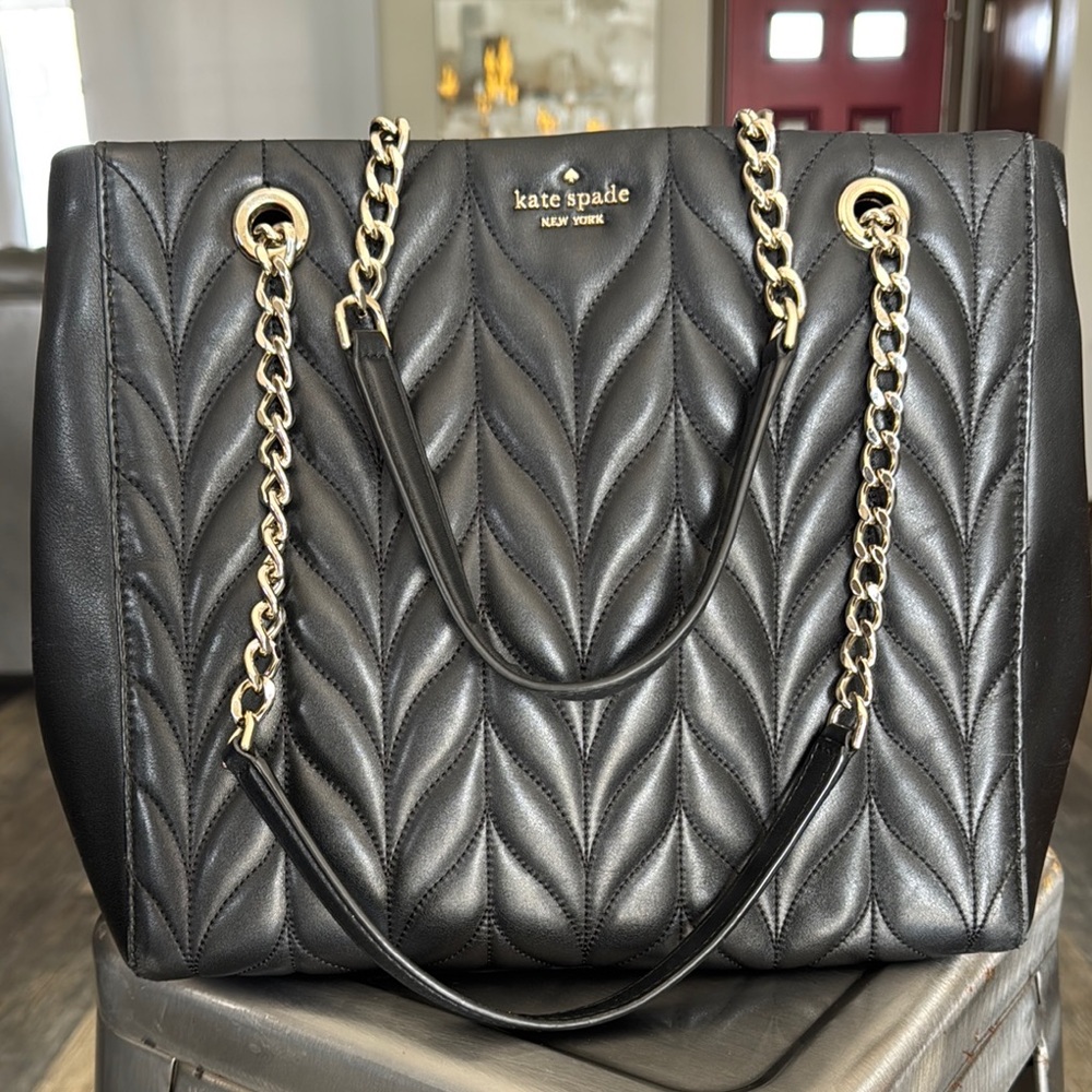 Kate Spade Black Leather Purse